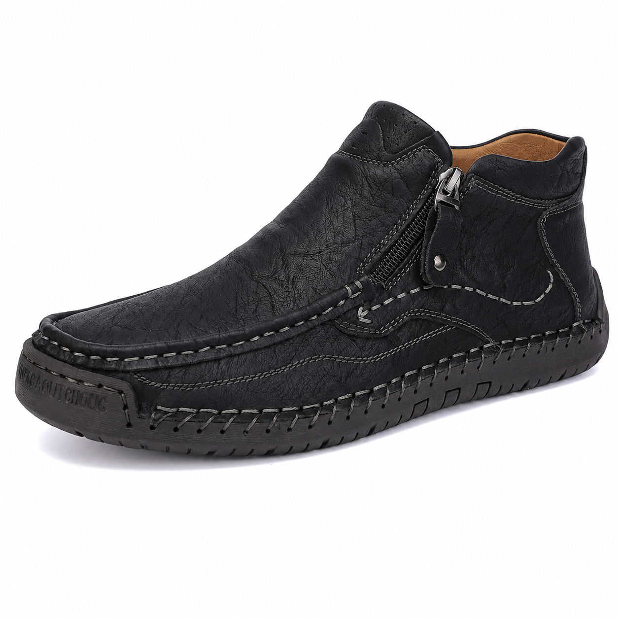 Men's All-Day Comfort Boots with Built-In Arch Support, Pressure Relie – TrueStrideShoes
