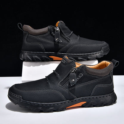 Men's Everyday Leather Ankle Boots Built for Comfort, Stability & Long Wear