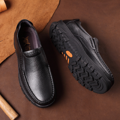 Men's Fashion Waterproof Durable Genuine Leather Shoes