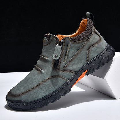 Men's Everyday Leather Ankle Boots Built for Comfort, Stability & Long Wear