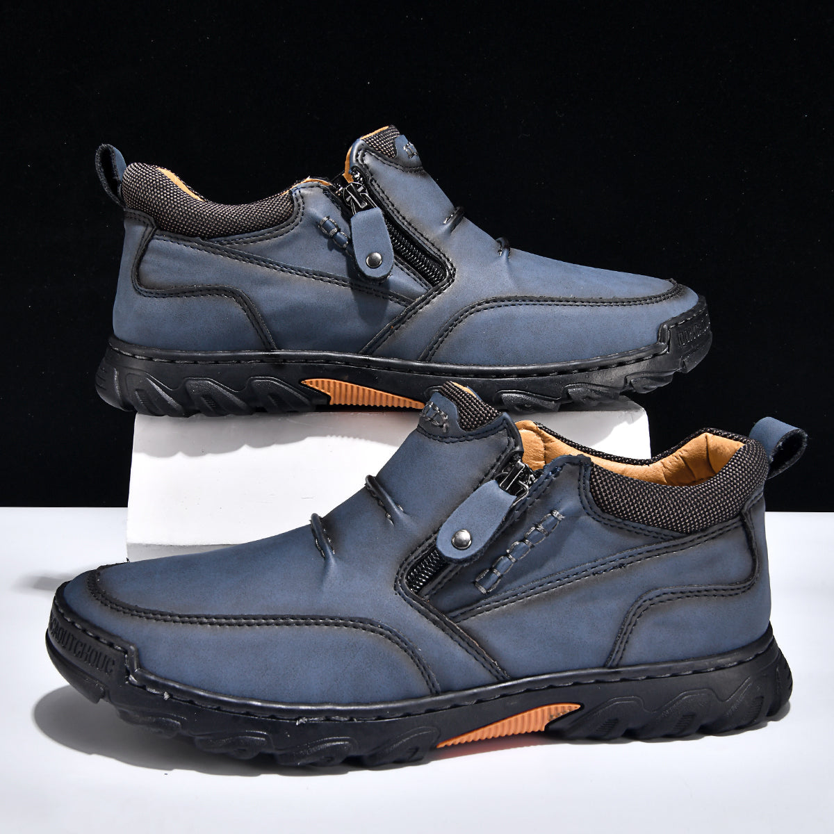 Men's Everyday Leather Ankle Boots Built for Comfort, Stability & Long Wear
