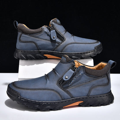 Men's Everyday Leather Ankle Boots Built for Comfort, Stability & Long Wear
