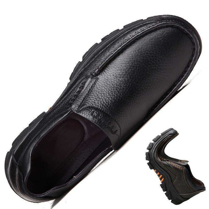 Men's Fashion Waterproof Durable Genuine Leather Shoes