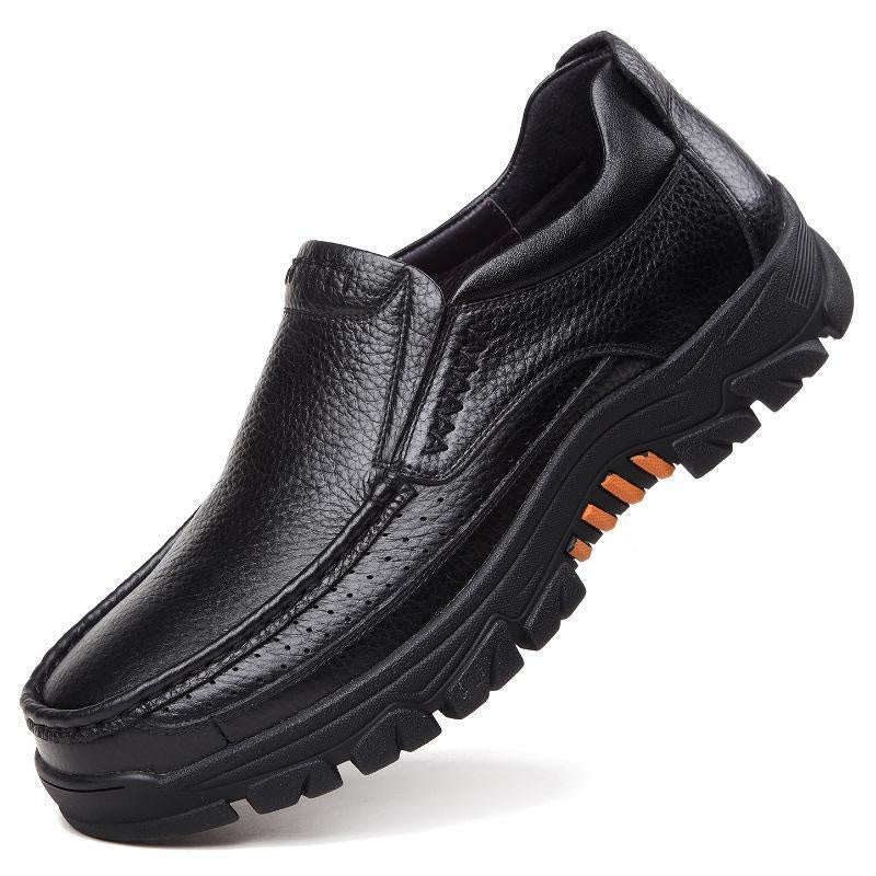 Men's Fashion Waterproof Durable Genuine Leather Shoes