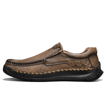 Men's Handcrafted Slippers – Non-Slip and Shock-Absorbing Sole