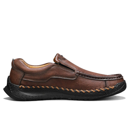 Men's Handcrafted Slippers – Non-Slip and Shock-Absorbing Sole