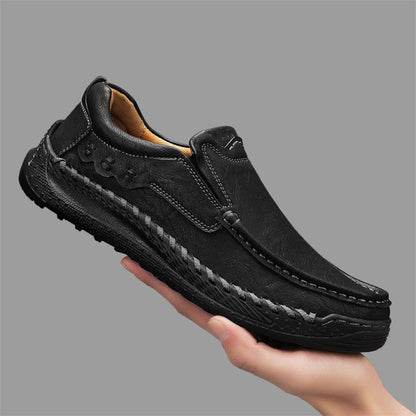 Men's Handcrafted Slippers – Non-Slip and Shock-Absorbing Sole