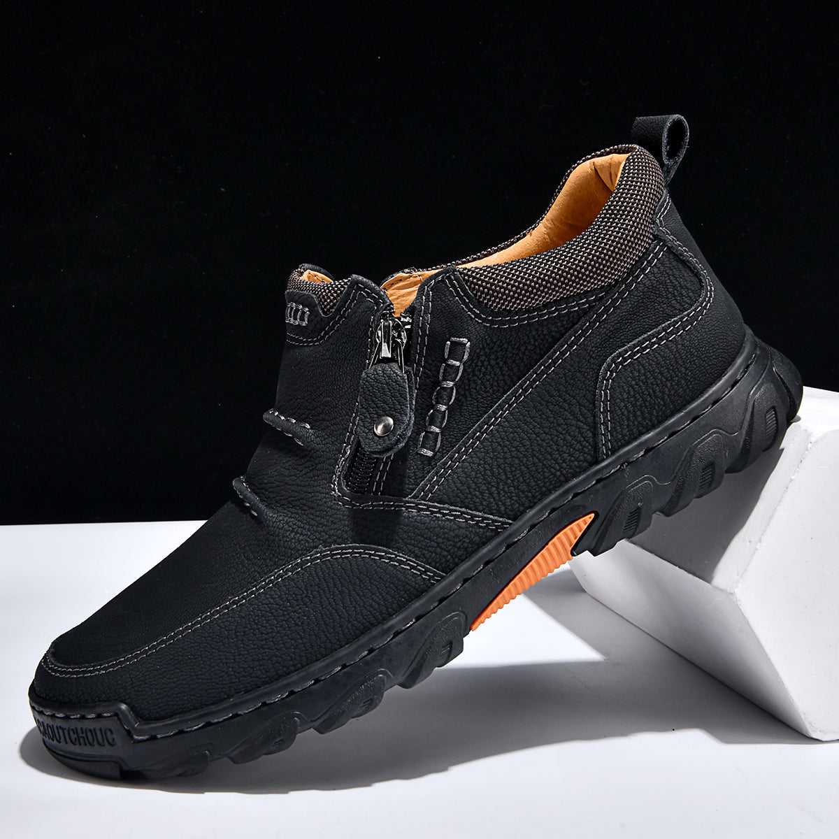 Men's Everyday Leather Ankle Boots Built for Comfort, Stability & Long Wear