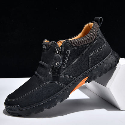Men's Everyday Leather Ankle Boots Built for Comfort, Stability & Long Wear