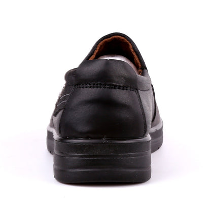 Men's Premium Leather Breathable Lightweight  Slip-On Orthopedic Walking Shoes