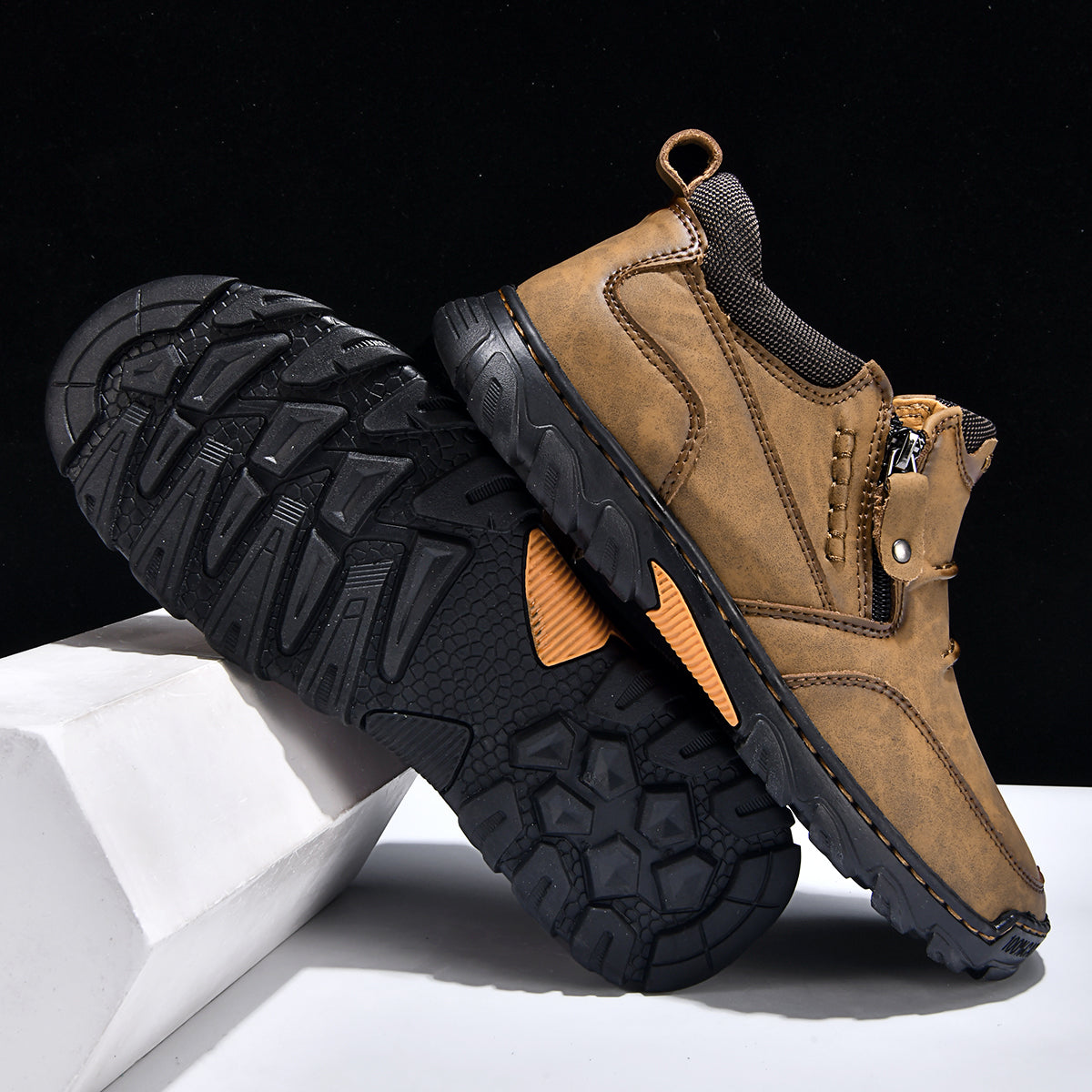 Men's Everyday Leather Ankle Boots Built for Comfort, Stability & Long Wear