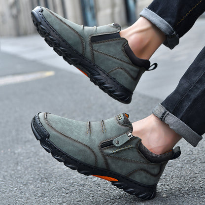 Men's Everyday Leather Ankle Boots Built for Comfort, Stability & Long Wear
