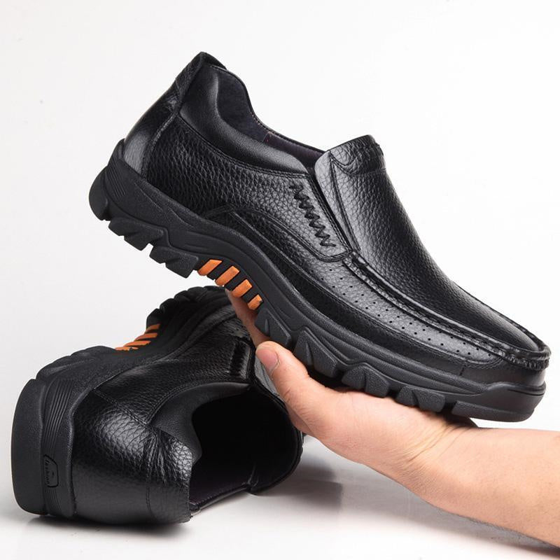 Men's Fashion Waterproof Durable Genuine Leather Shoes