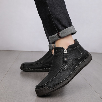 Men's All-Day Comfort Boots with Built-In Arch Support, Pressure Relief & Spacious Toe Box