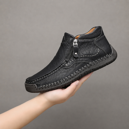Men's All-Day Comfort Boots with Built-In Arch Support, Pressure Relief & Spacious Toe Box