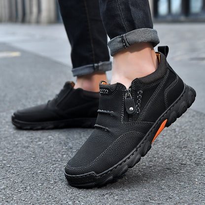 Men's Everyday Leather Ankle Boots Built for Comfort, Stability & Long Wear