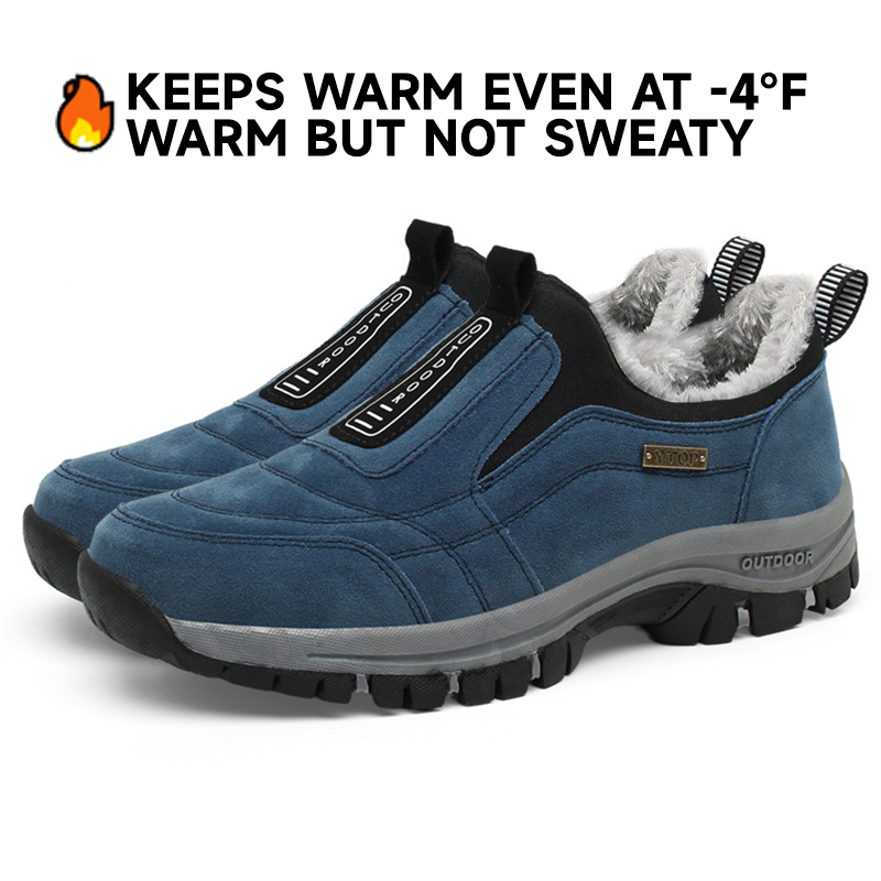 Men's Comfortable Waterproof Orthopedic Walking Shoes Hiking Shoes
