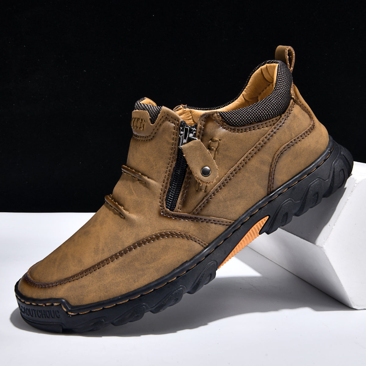 Men's Everyday Leather Ankle Boots Built for Comfort, Stability & Long Wear