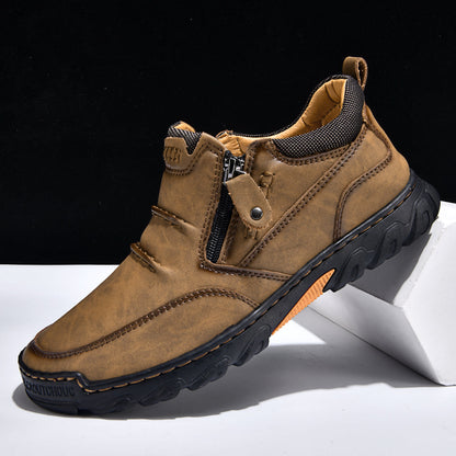 Men's Everyday Leather Ankle Boots Built for Comfort, Stability & Long Wear