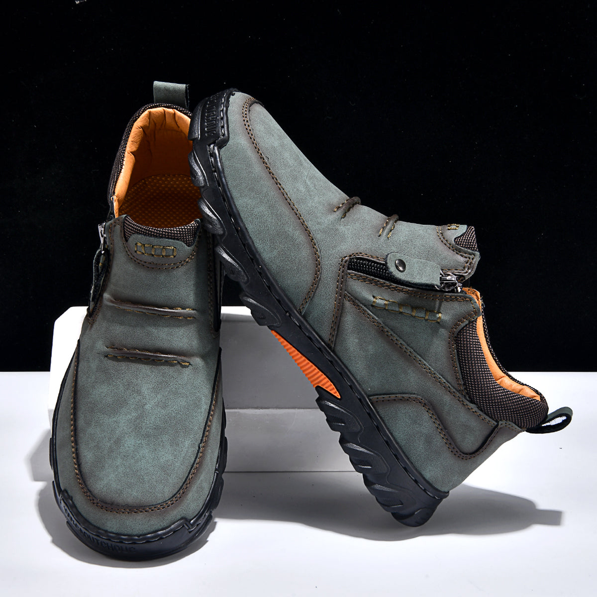 Men's Everyday Leather Ankle Boots Built for Comfort, Stability & Long Wear