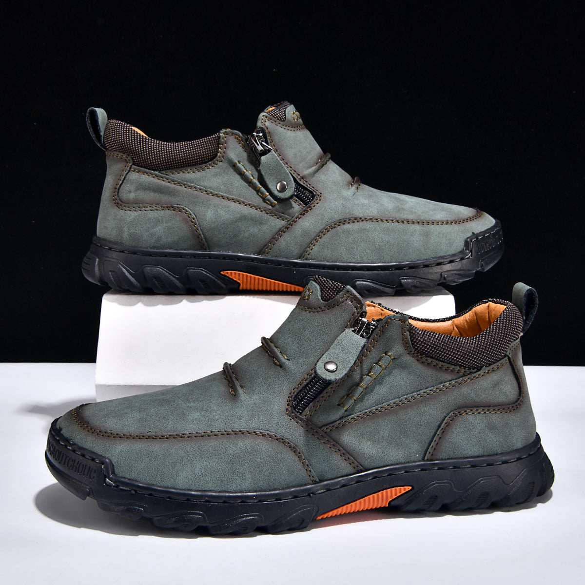 Men's Everyday Leather Ankle Boots Built for Comfort, Stability & Long Wear