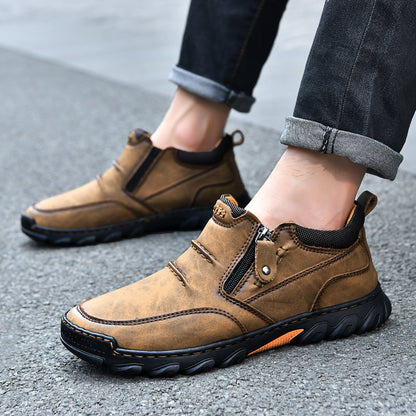 Men's Everyday Leather Ankle Boots Built for Comfort, Stability & Long Wear